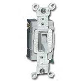 Leviton 54504-2 4-Way, Framed Toggle Side Wired Quiet Switch